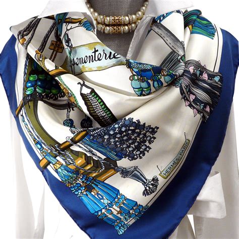 hermes indigo blue india scarf|Hermes silk scarf.